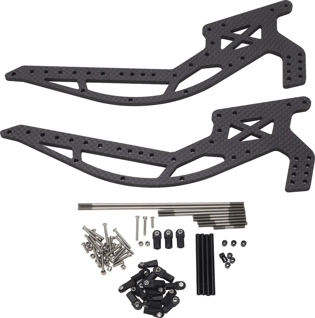 Kit Châssis RC Crawler 1/10 pour Montage Custom et Trial Haute Précision