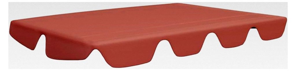 Ersatzdach für Hollywoodschaukel Terracotta 150/130x105/70 cm