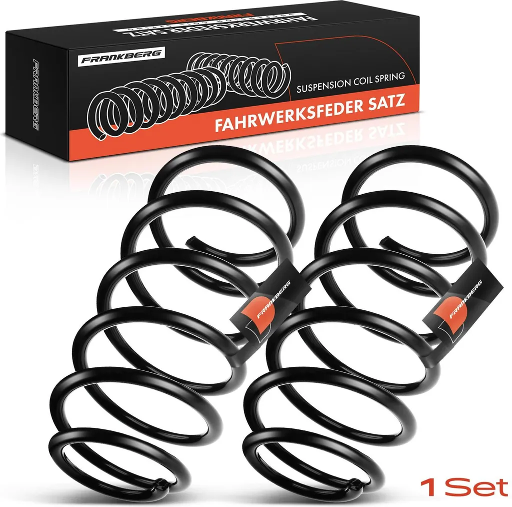 2 Ressorts de Suspension Avant Frankberg pour Nissan Patrol GR IV Y60