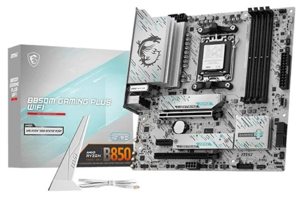 MSI Placa Base B850M GAMING PLUS WIFI6E DDR5 mATX Imagen del producto 