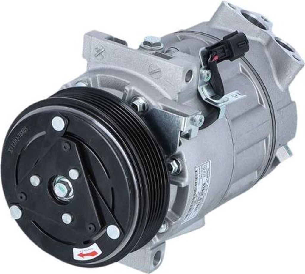Klimakompressor 12 V Ø 115 mm R 134a DCS17C NRF passend für NISSAN