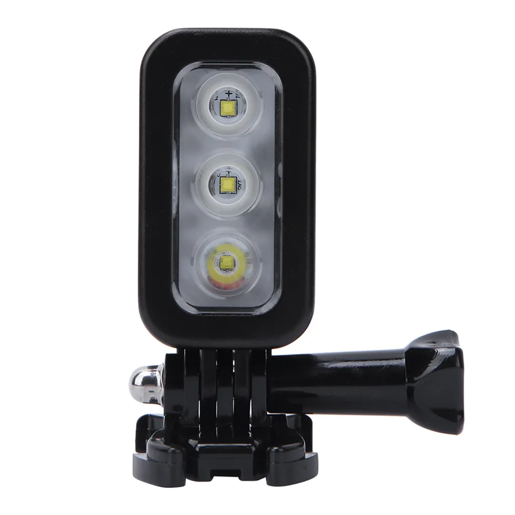 Lampe vidéo LED étanche 40m ultra puissante pour photographie sous-marine