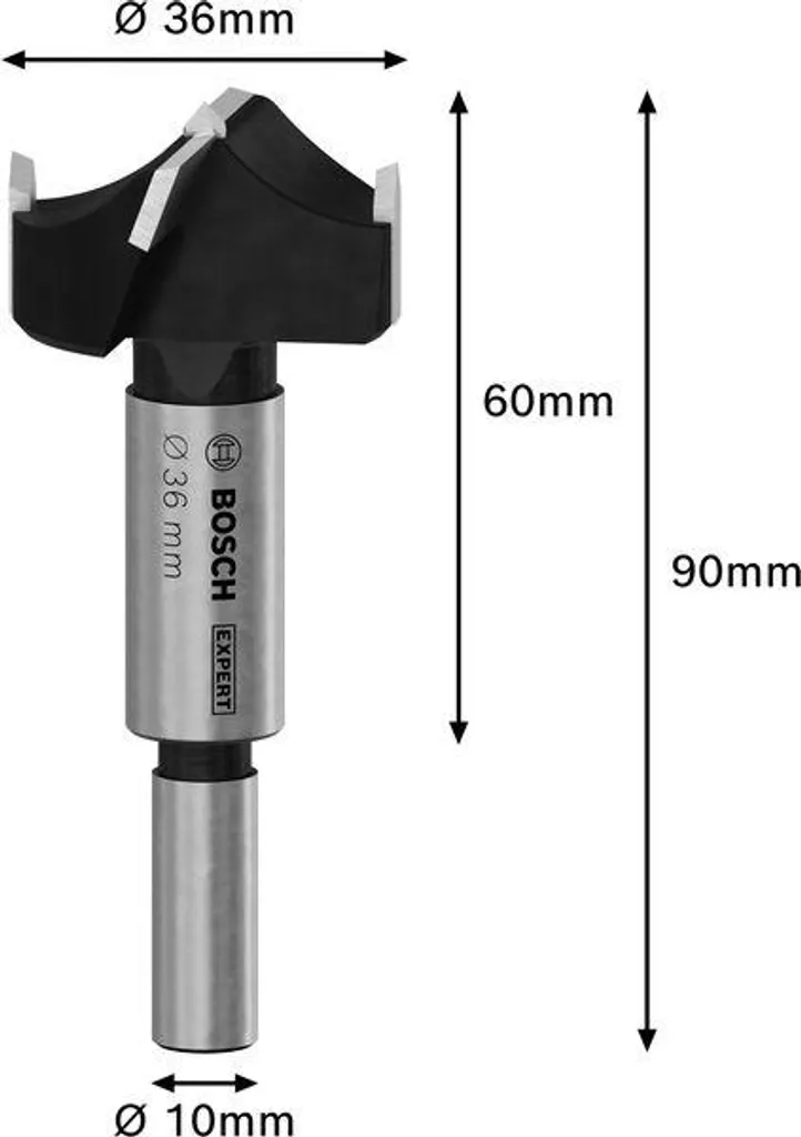 OFFERTA Bosch EXPERT Punta Cerniere 36mm | 30x Durata | Compra Ora - 2