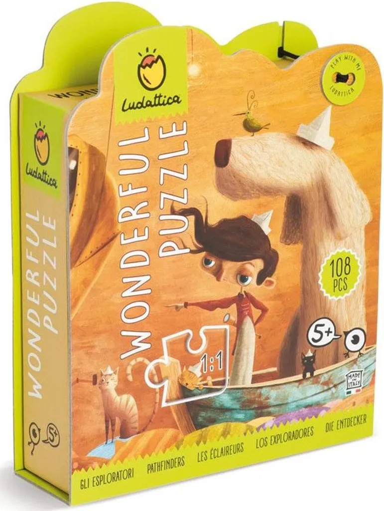 Puzzle Enfant Ludattica Scout : Activité de Concentration et d'Éveil