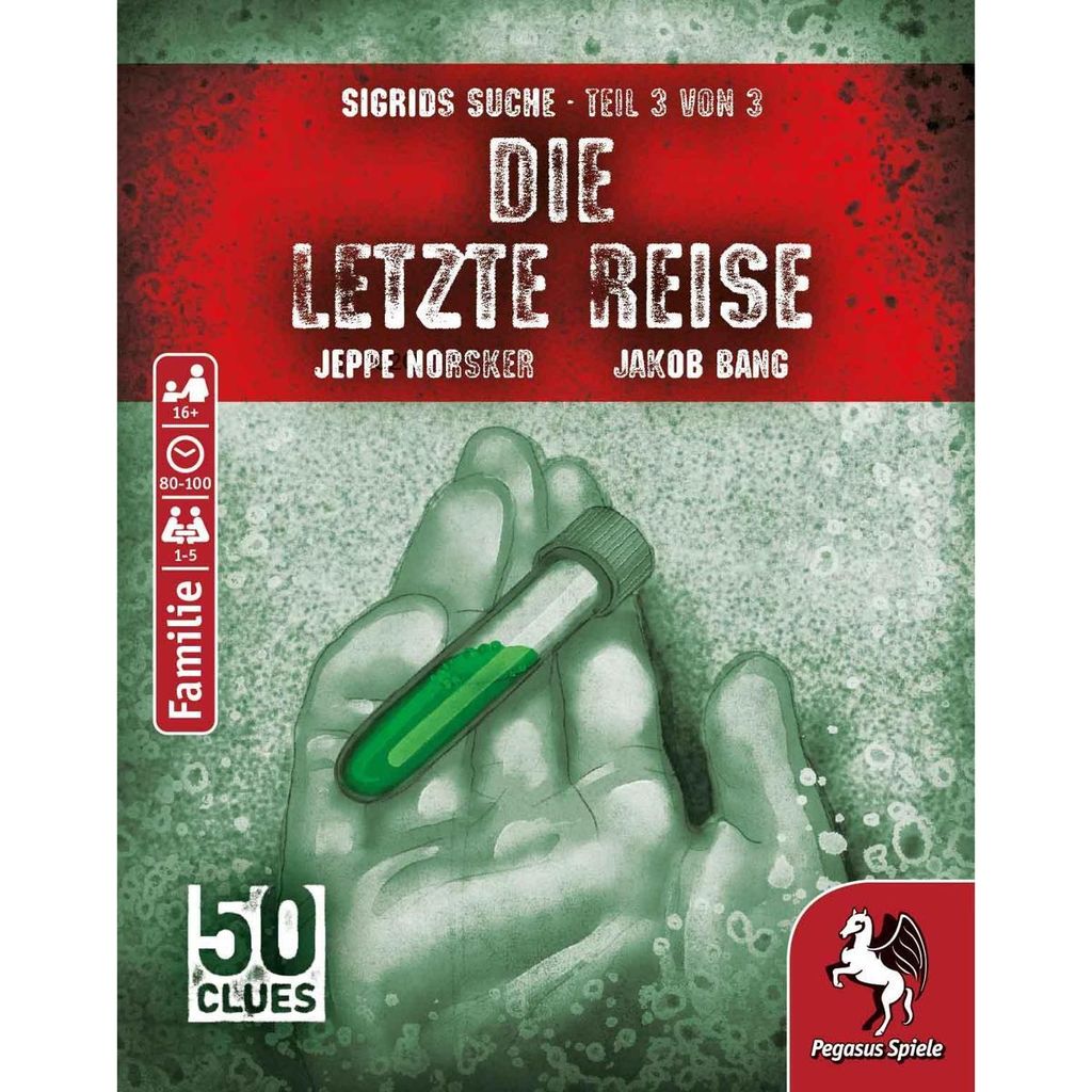 Pegasus Spiele 50 Clues – Die letzte Reise (Sigrids Suche, Teil 3 von 3)