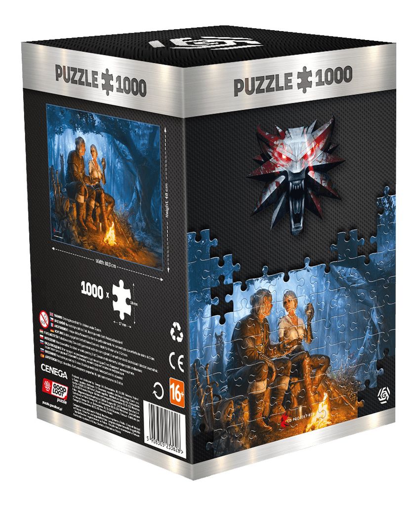 GOOD LOOT Puzzle Witcher - Die Reise von Ciri 1000 Teile
