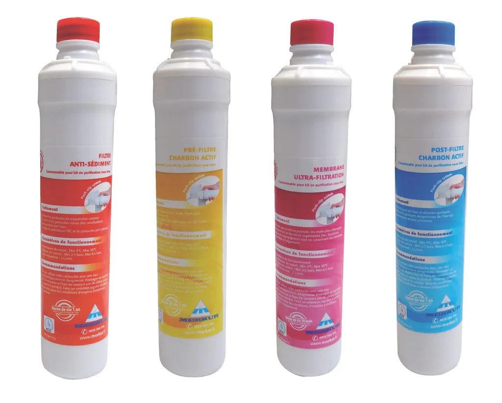 Dites Adieu au Goût de Chlore avec le Kit de Filtration AQUAWATER 105740