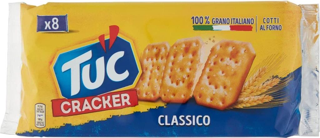 6x Tuc Classico Pocket gebackener Cracker 250g + Italian Produktbild 