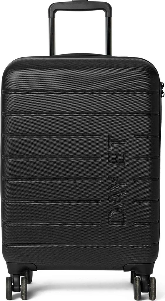 Valise Rigide DAY ET 20" Noir Tonal à 4 Roues Silencieuses Trolley 55cm