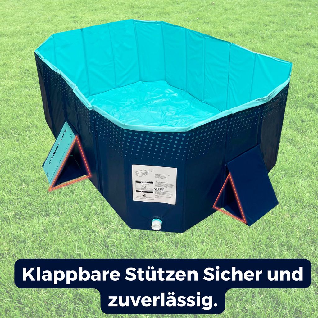 Starlyf Foldable Pool, Planschbecken, faltbarer Pool ohne Produktbild 5