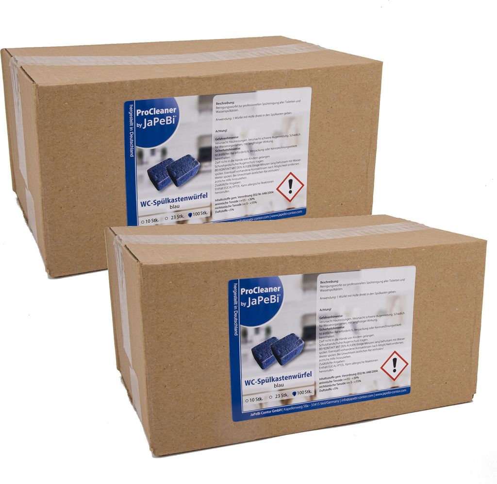 200 WC - Wasserkastenwürfel Spülkasten-Würfel Produktbild 1