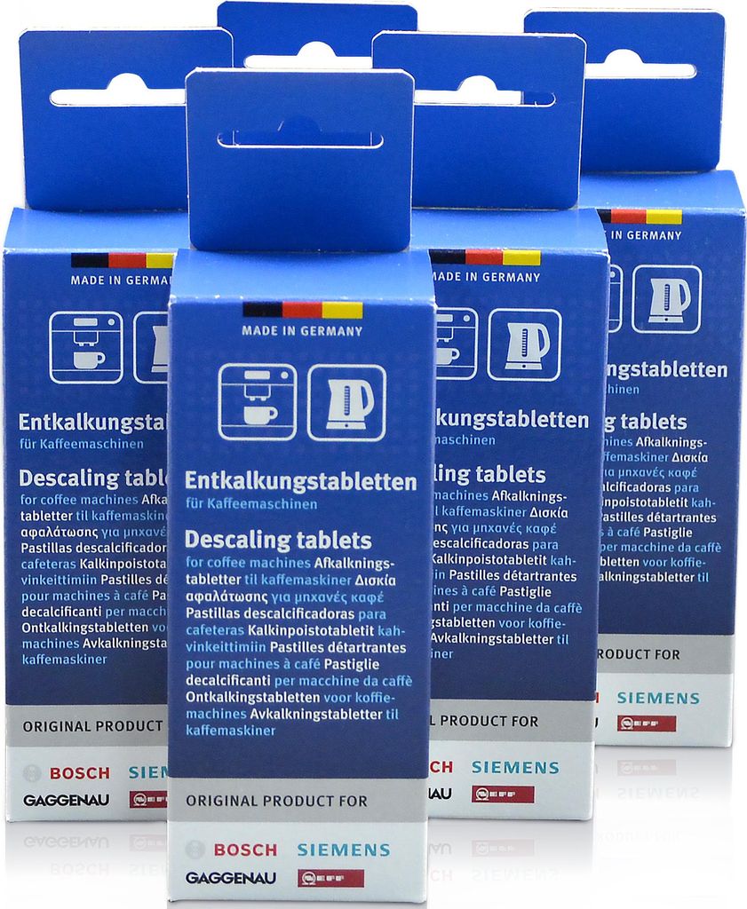 Bosch 00311556 TCZ6002 Entkalkungstabletten 5x Entkalker Produktbild 
