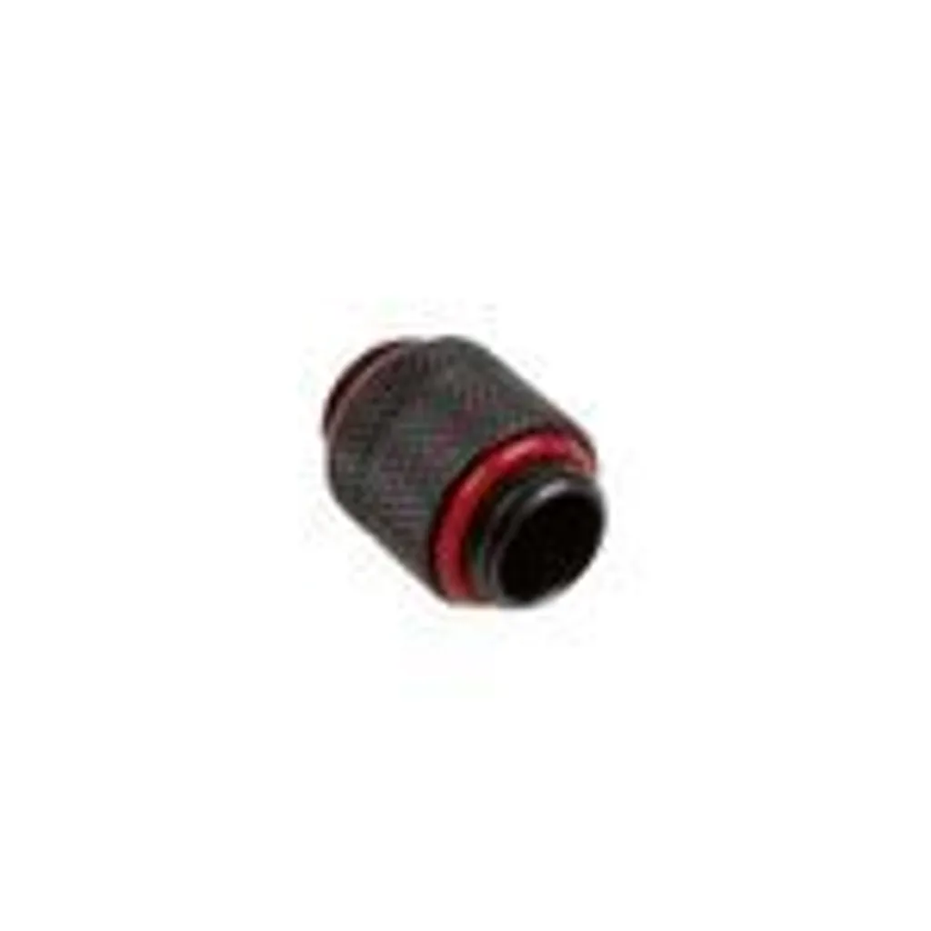 Adaptateur G1/4 Bitspower Noir Carbone Pivotant contre les Plis de Tuyaux