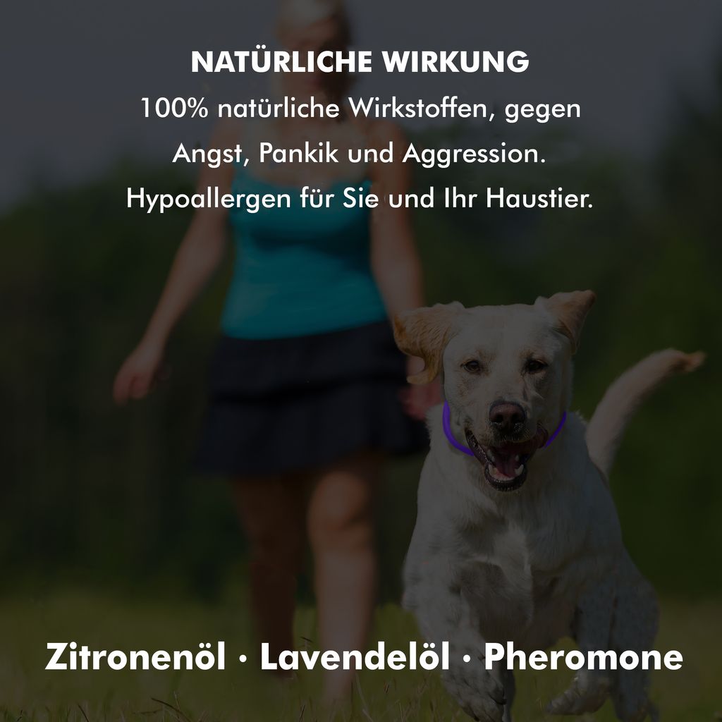 adraw Beruhigungshalsband für Hunde und Katzen | Produktbild 3