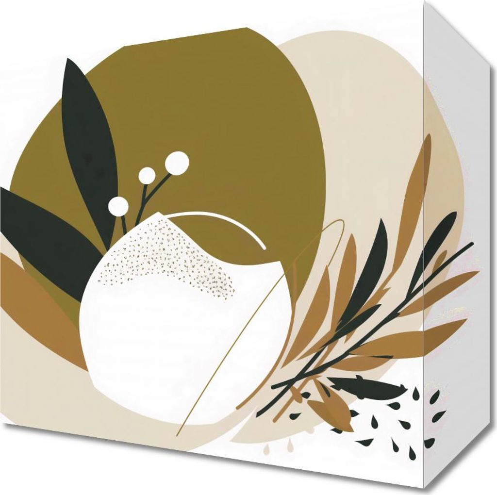 Bild 20x20cm Botanische Essenz