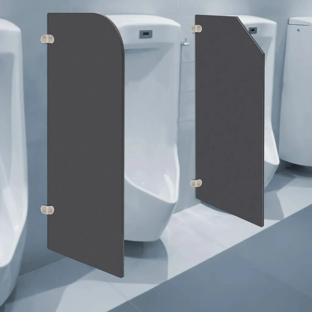 Divisorio Privacy Orinatoio in HPL Rosso Bordeaux - Eleganza e Comfort