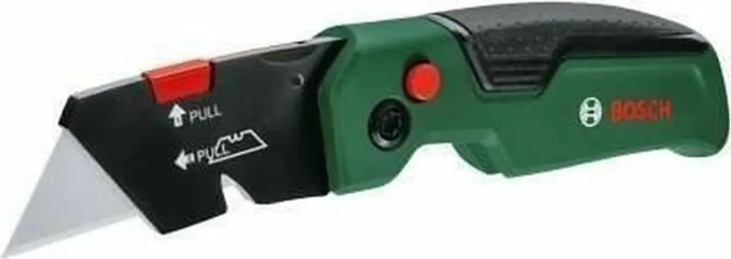 Cutter Robuste Bosch Professionnel Vert avec Système de Blocage Lame