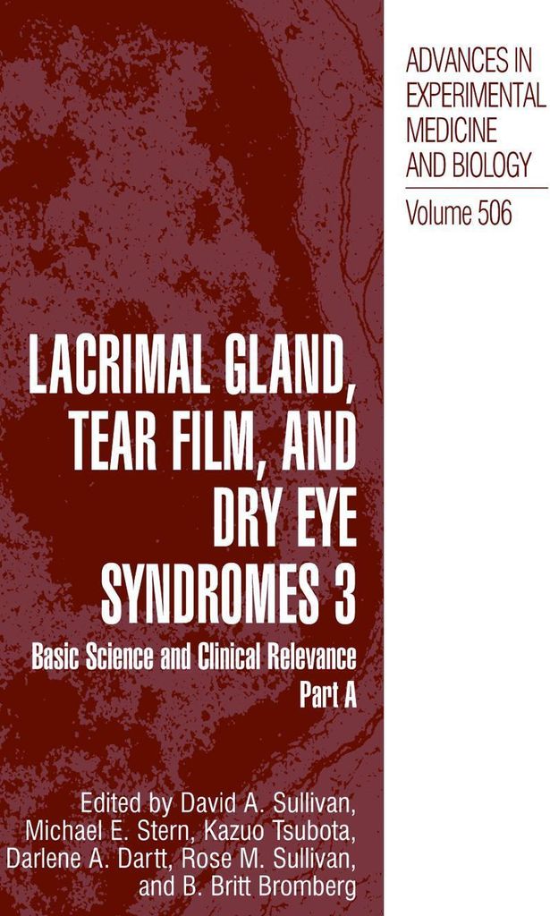 Lacrimal Gland, Tear Film, and Dry Eye Syndromes 3