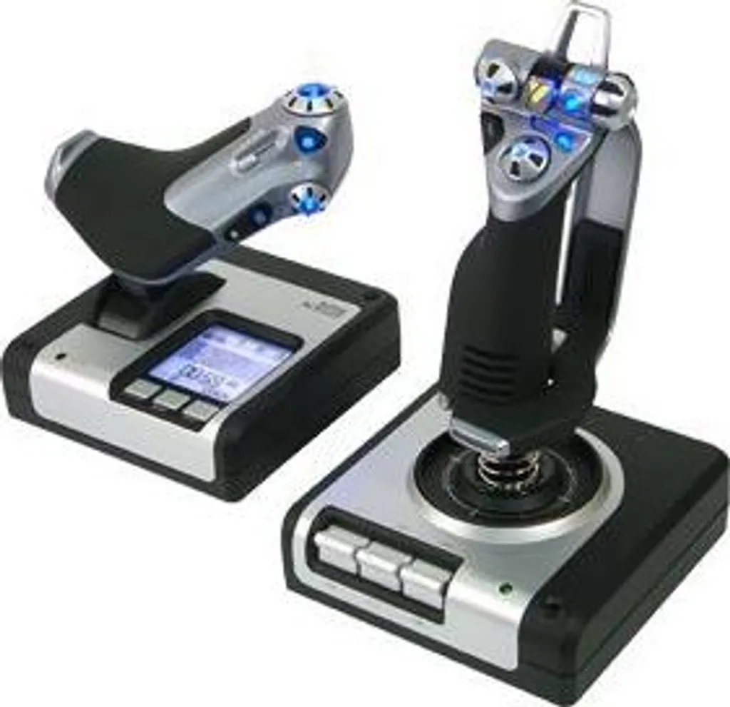 Logitech G Saitek X52 Pro Flight System Manette de Simulation PC Noir - 20