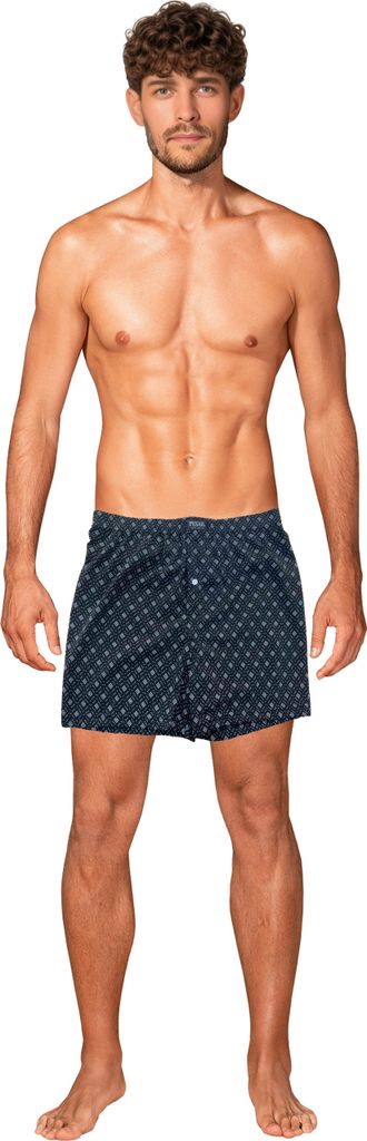 Pesail pánske voľné boxerky 4-pack vzorovaná bavlna Obrázok produktu 7