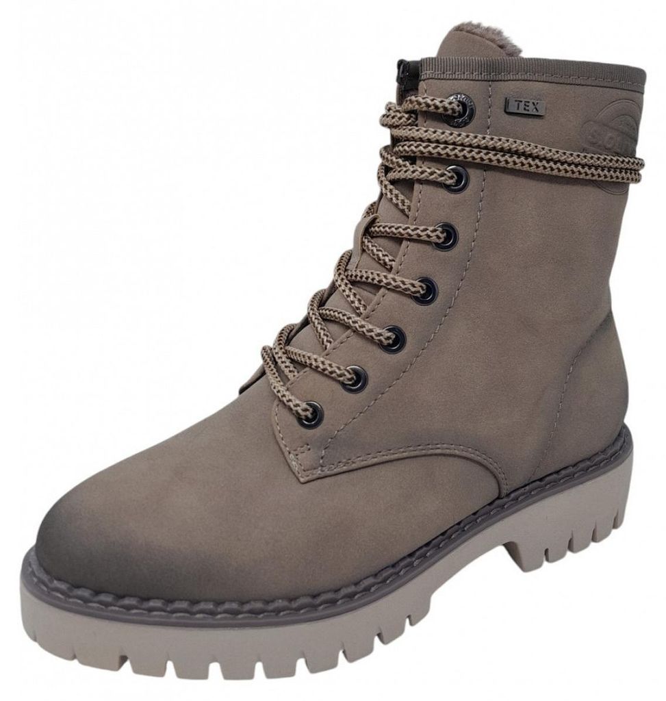 s.Oliver S. Oliver Schnürstiefel Beige