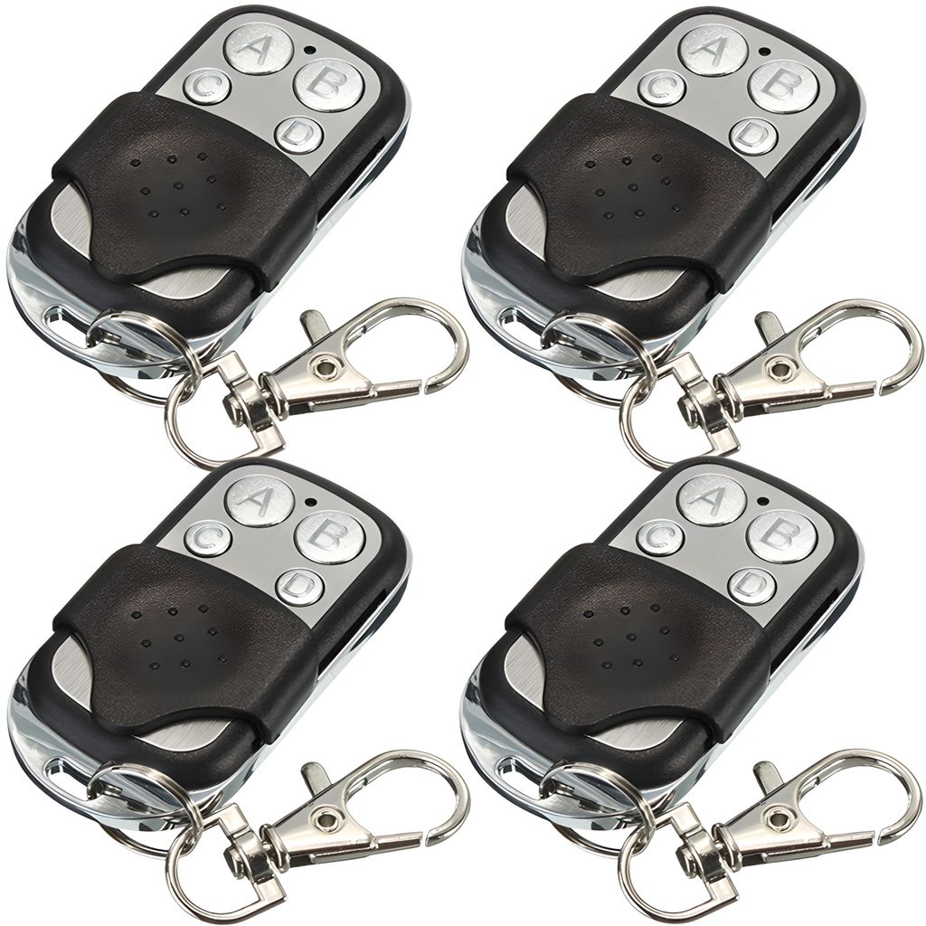 4x Garagentor Fernbedienung Universal Handsender 4 Kanäle Produktbild 