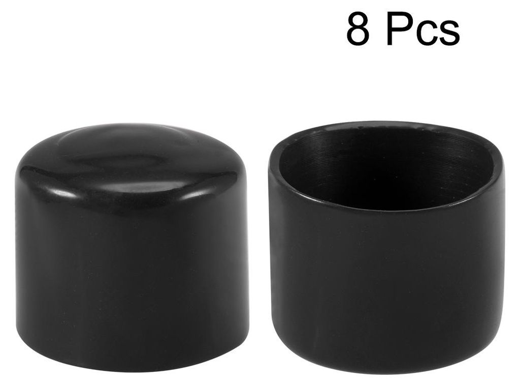 8 Stš¹ck Gummi Endkappen 42mm Innendurchm. Gummikappen Runde Schutzkappen Gummi Abdeckung Stopfen M?belgleiter Bolzen Gewindeschutz fš¹r Schrau...