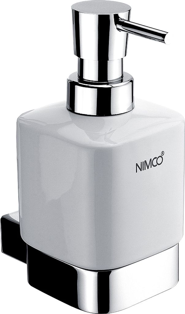 Nimco Kibo - Distributore di sapone con supporto, cromo Ki Immagine del prodotto 