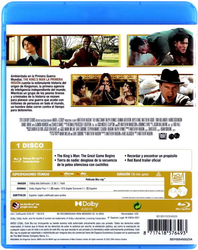 L'homme du roi : Le commencement Blu-ray Version Originale Intégrale - 2