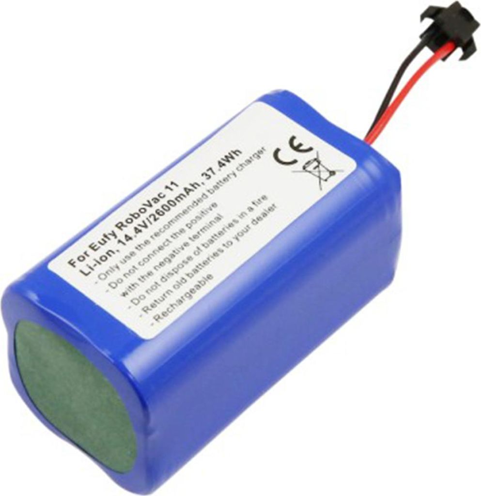 Avizar, Li-Ion Akku 2600mAh 14,4V für eufy RoboVac 11 / 11S Staubsaugerroboter, Blau
