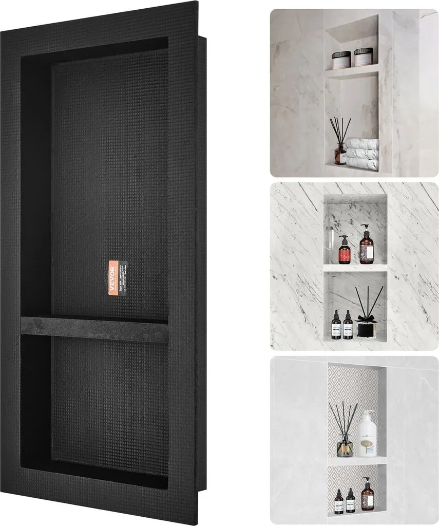 Organizza il tuo Bagno con la Nicchia Doccia Doppia 40x81 cm