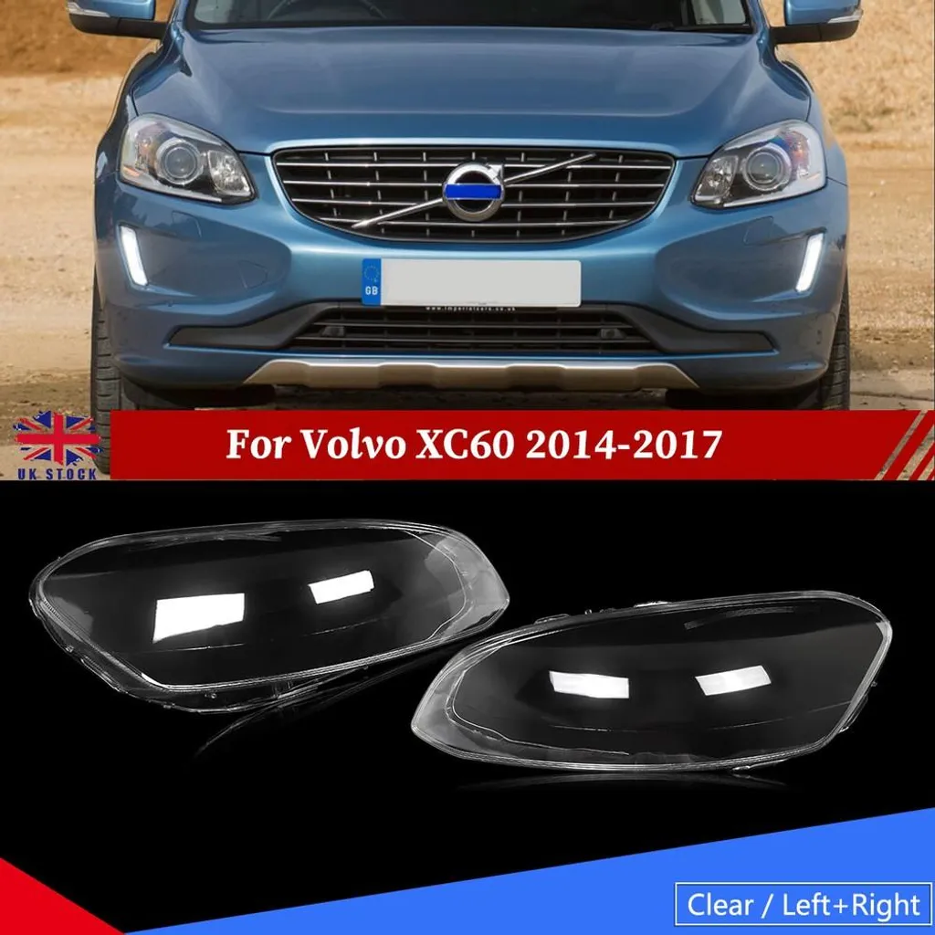 Remplacer vitre phare Volvo XC60 2014-2017 : kit polycarbonate clair