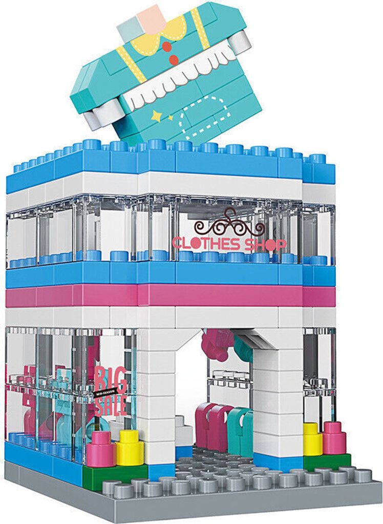 Bauklötze 1613 Mittelalterlicher Kleidung store Modell 899pcs Lernspielzeug