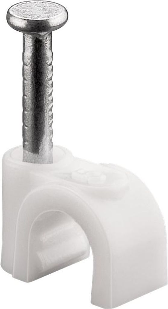 Goobay Cable Clip 5 mm, white Image du produit 