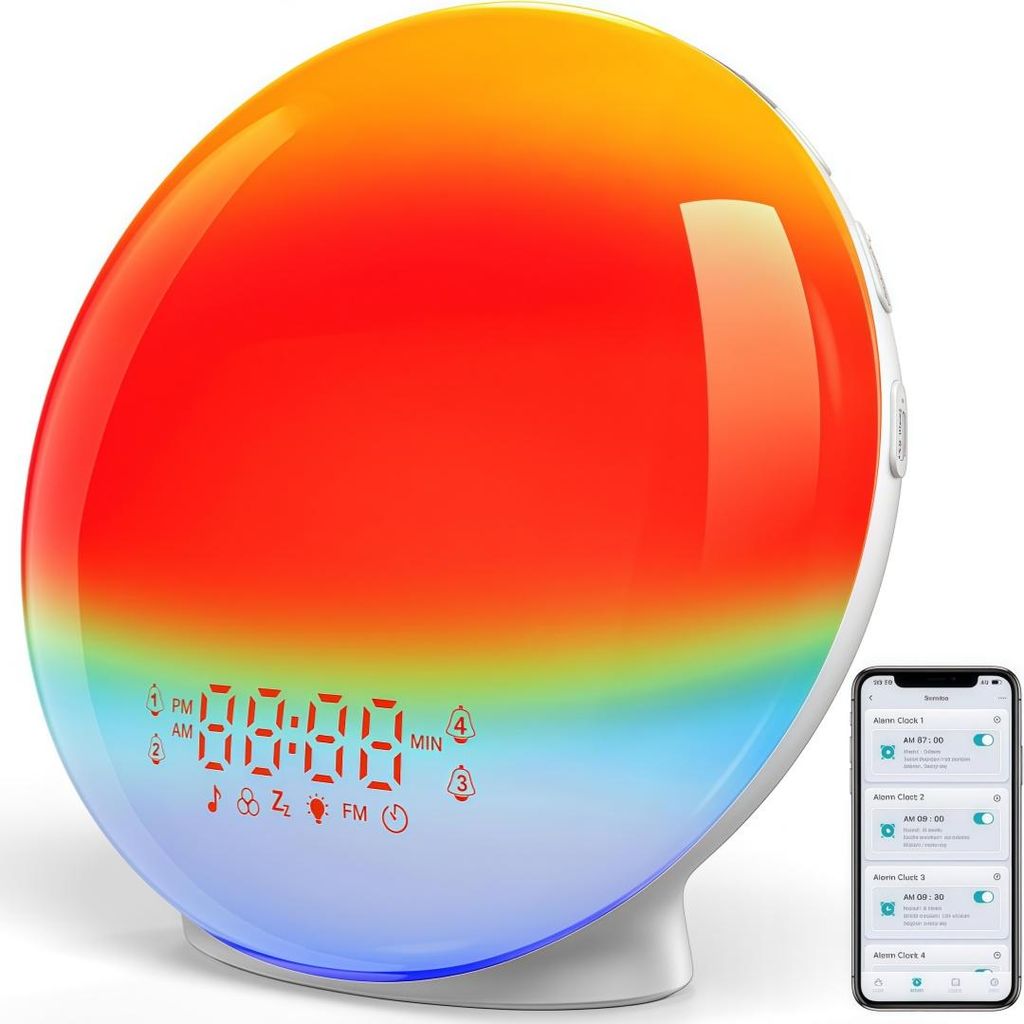 Lichttherapie Tageslichtlampe, Smart App&Sprachsteuerung, Produktbild 