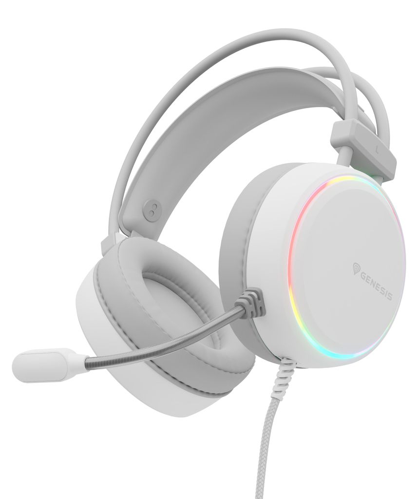 Genesis Gaming Headset NEON 613 kabelgeb. weiß Produktbild 