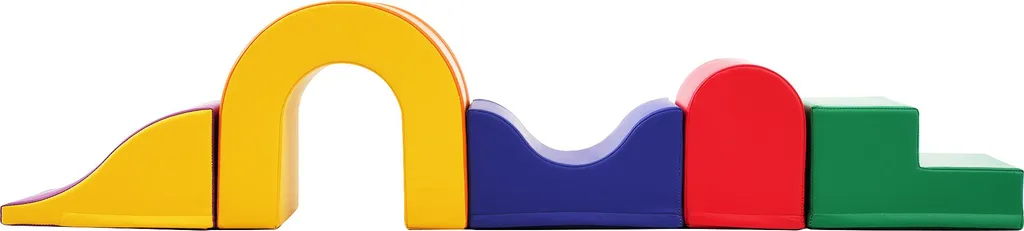 Modules d'escalade en mousse pour bébé - Parcours de motricité 5 pcs - 13