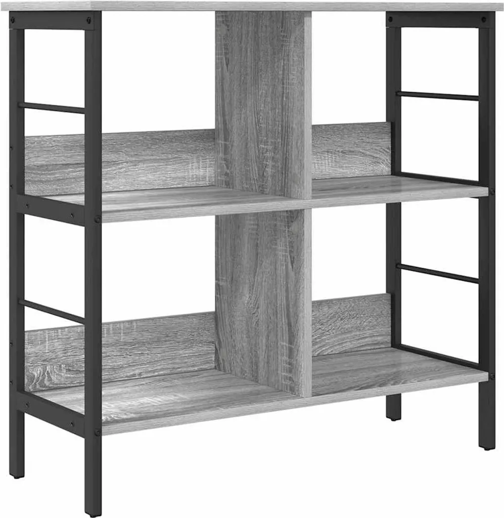 SYFAX™ Scaffale Design Grigio Sonoma 82 cm - Arredo Moderno Multistrato