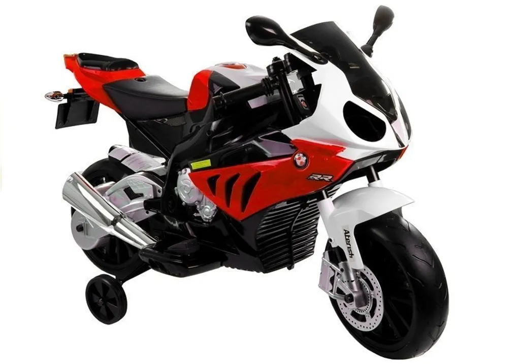 Moto électrique enfant BMW S1000RR Lean 1719 - Rouge | 12V Sous Licence