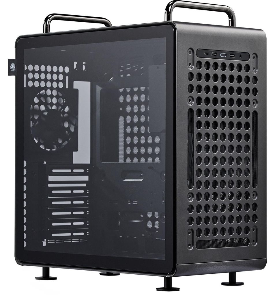 Cooler Master QUBE 540 Stardust Iron, Tower-Gehäuse, (Tempered Glass)