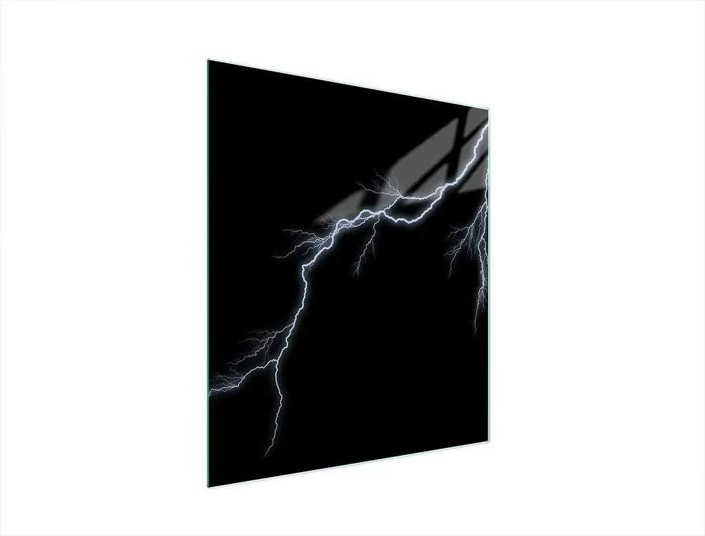 Tagliere Grande in Vetro 45x52 cm | Proteggi Top Cucina Storm