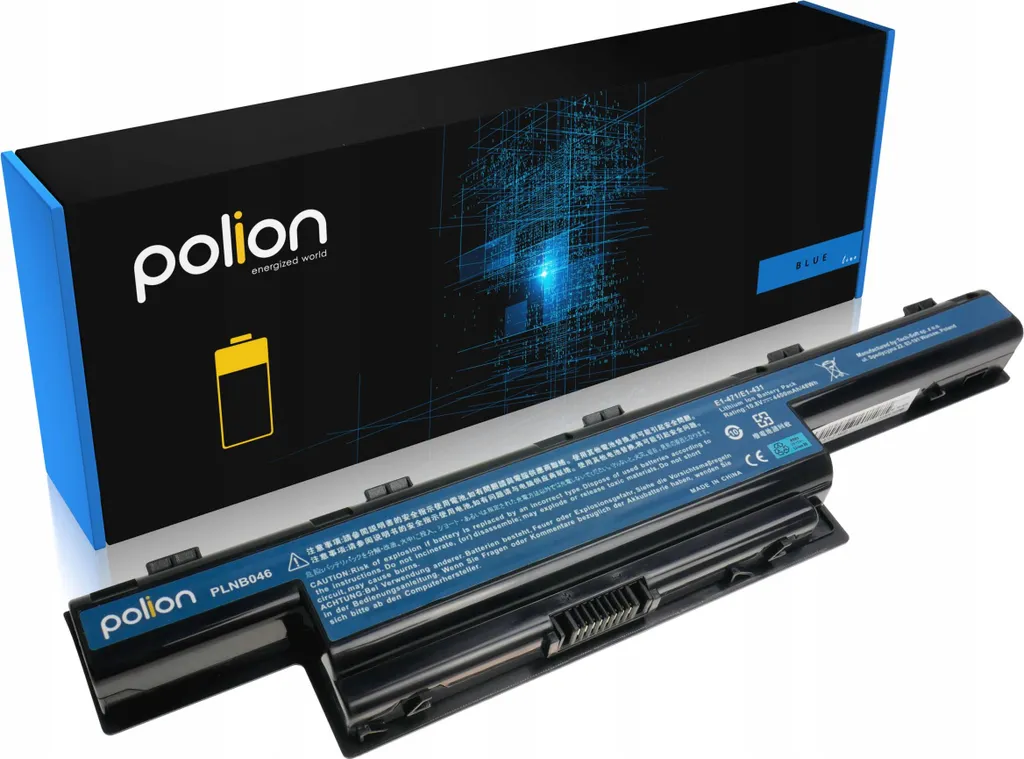 Batteria POLION per ACER Aspire 4400mAh 11.1V - Ricambio Certificato