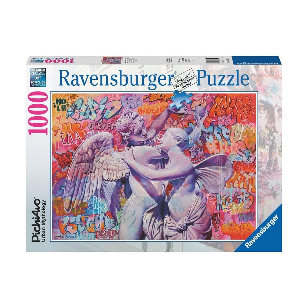 Ravensburger puzzle 1500 pezzi Bouguereau: Amore e Psiche 16228