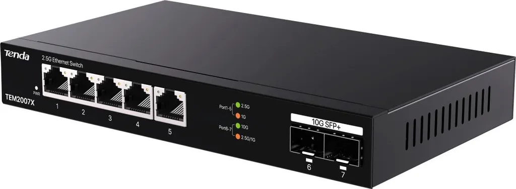 Switch Ethernet 2.5 Gbps et SFP+ 10 Gbps avec 3 modes de configuration - 8
