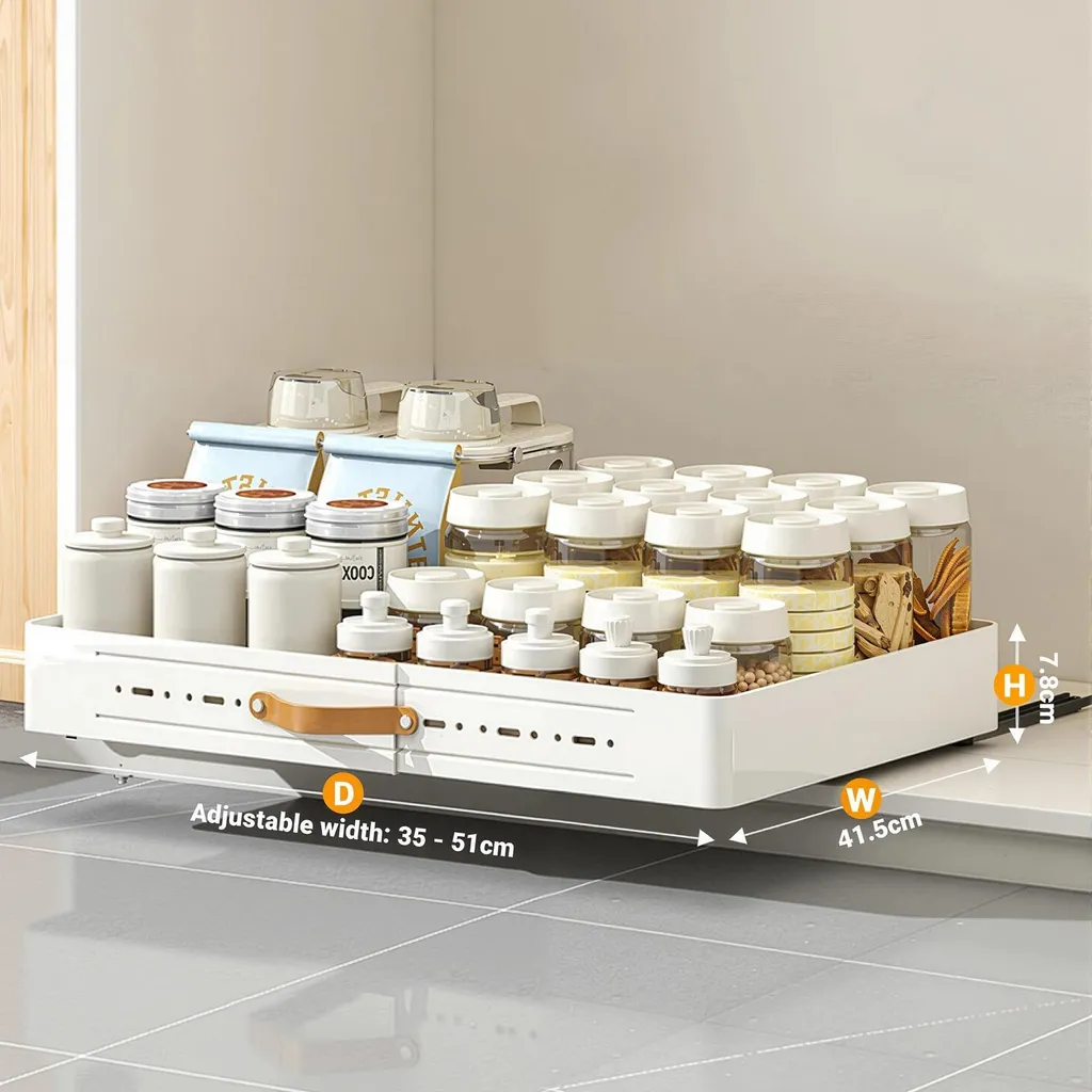 Séparateur de tiroir extensible pour stopper le désordre intérieur
