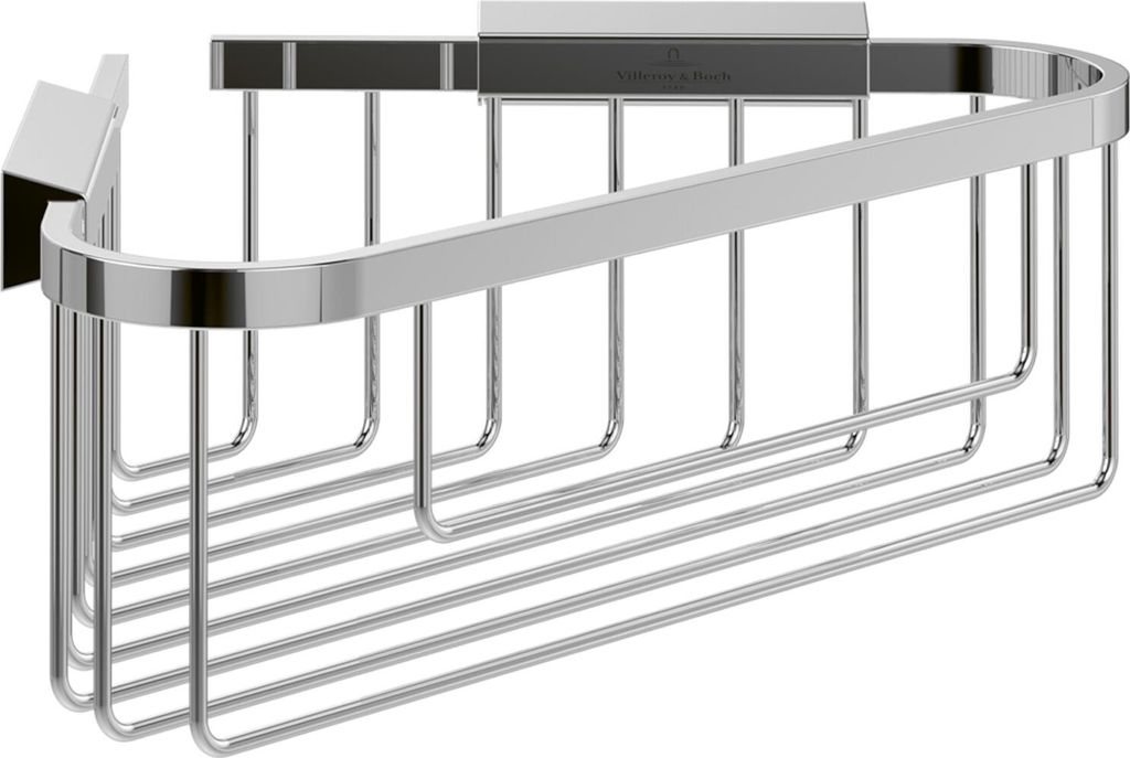 V&B Eck-Duschkorb Elements Tender 260x206x82mm, matt black