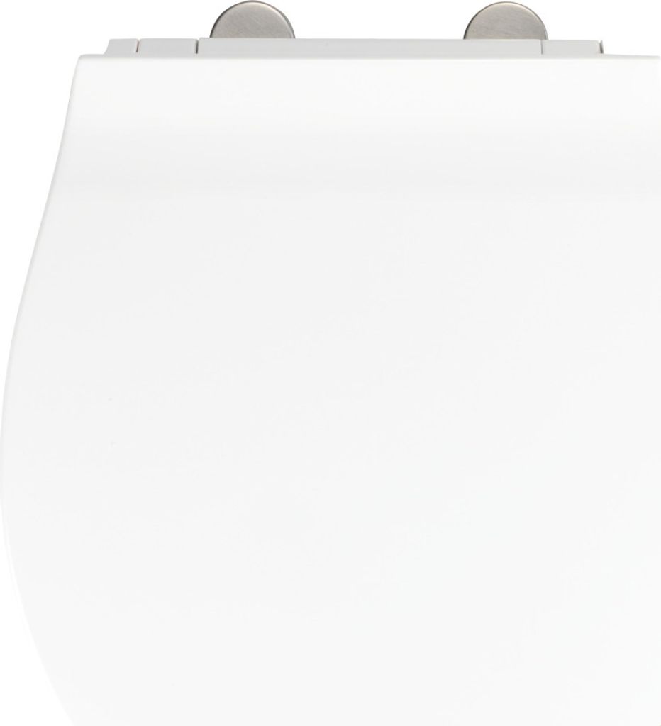 WENKO Premium WC-Sitz Orani, aus antibakteriellem Duroplast, mit Absenkautomatik, Weiß