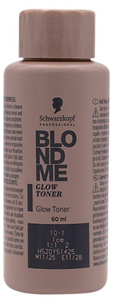 Schwarzkopf Professional BlondMe Glow Toner 10-1 Ice 60ml - Produktbild 