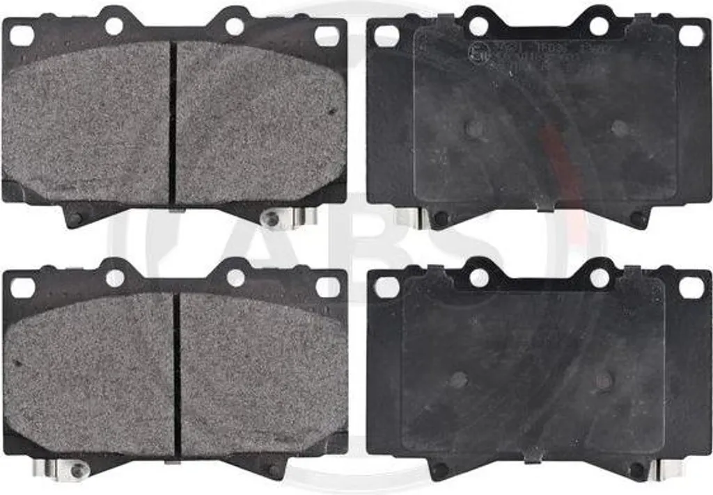 Plaquettes de Frein A.B.S. 37231 avec Revêtement Silencieux OE 0446560120