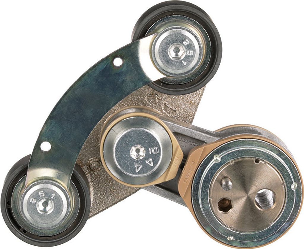 GATES T39502 Riemenspanner Keilrippenriemen passend für PEUGEOT 508 SW I (8E) Ø55,3mm Rolle